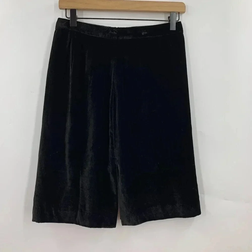 Madewell Women's Velvet Silk Blend Knee Length Pencil Slit Skirt Size 0‎